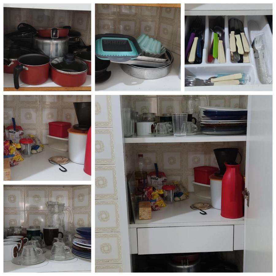גוארויה Apartamento Para Ate 8 Pessoas! 2 Quartos, Praia Da Enseada מראה חיצוני תמונה